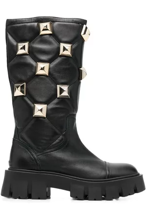 Philipp Plein Botas de media caña con apliques
