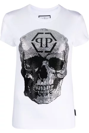 Philipp Plein Camiseta con motivo Skull