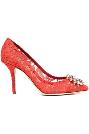 Dolce & Gabbana Zapatos Lace Rainbow con tacón de 60 mm
