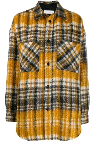 FAITH CONNEXION Camisa oversize a cuadros
