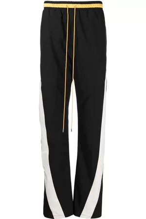Rhude Pantalones de chándal con paneles laterales
