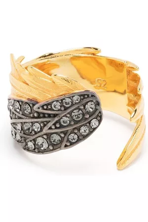 Zadig & Voltaire Anillo con aplique de cristales