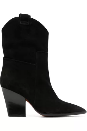 santoni Botines Western con tacón de 90mm