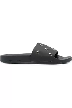 Philipp Plein Sandalias con apliques de calavera