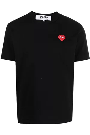 Comme des Garçons Camiseta con parche del logo
