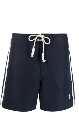 Palm Angels Bañador con logo bordado