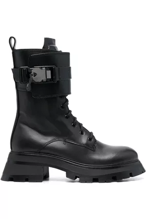 DKNY Botas militares Sava con hebilla