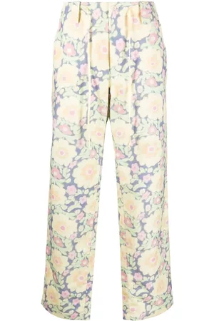 Jacquemus Pantalones rectos con motivo floral
