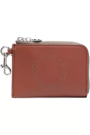 Stella McCartney Cartera perforada con logo