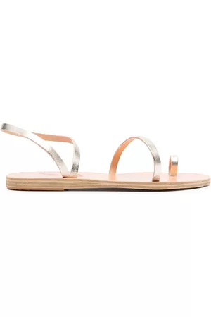 Ancient Greek Sandals Sandalias Apli Eleftheria con efecto metalizado