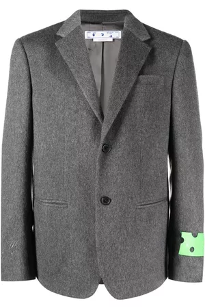 OFF-WHITE Blazer con parche del logo