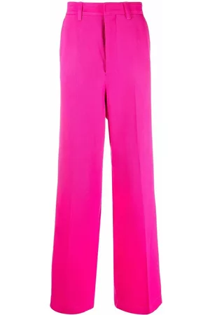 Pantalones anchos, palazzo y harén de color rosa para hombre