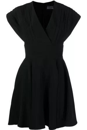 GIOVANNI BEDIN Vestido ajustado con cuello en V
