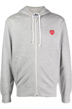 Comme des Garçons Sudadera con capucha y parche del logo