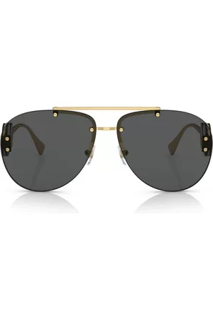 VERSACE Gafas de sol Medusa con montura estilo piloto
