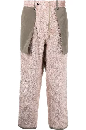 CRAIG GREEN Pantalones rectos con acabado texturizado