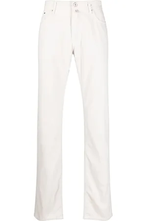 Jacob Cohen Pantalones rectos de talle medio