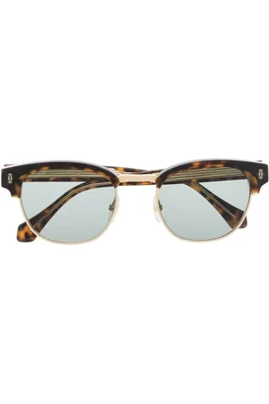 Cartier Gafas de sol con montura con efecto carey
