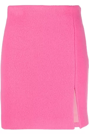 Msgm Minifalda con abertura frontal