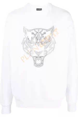 Philipp Plein Sudadera con motivo Tiger Head