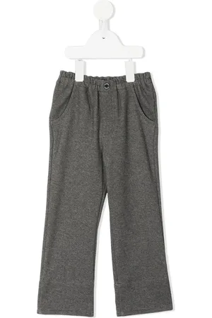 Familiar Pantalones rectos con cinturilla elástica