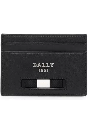 Bally Tarjetero con placa del logo
