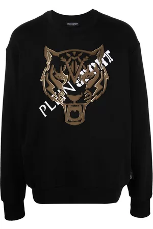 Philipp Plein Sudadera con motivo Tiger Head