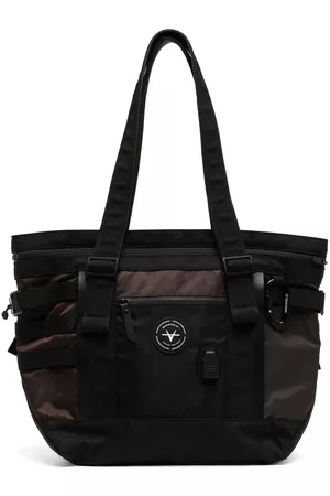 Makavelic Bolso shopper con panel en contraste