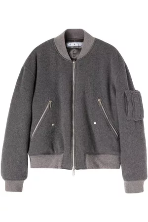 OFF-WHITE Chaqueta bomber con eslogan bordado