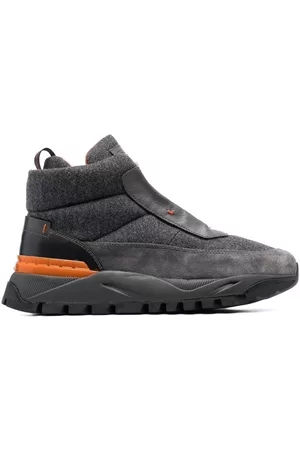 santoni Zapatillas altas con cordones