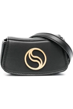 Stella McCartney Riñonera con placa del logo S