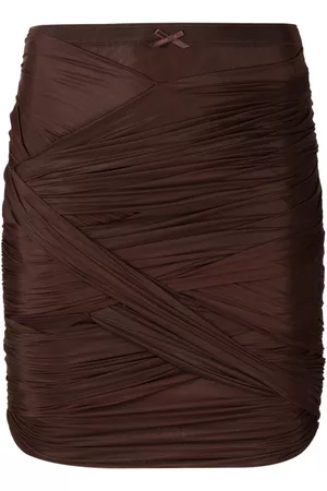 Alexander Wang Falda drapeada fruncida