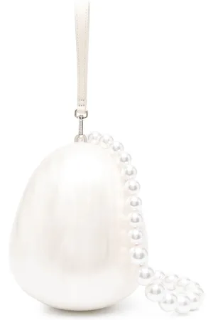 Simone Rocha Bolso shopper Egg con perlas