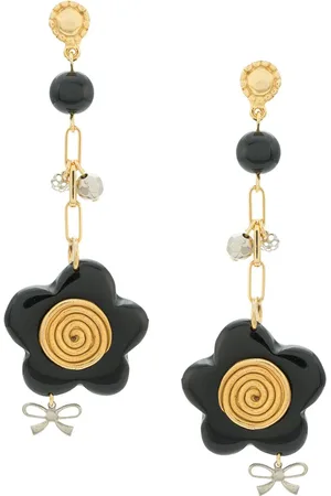 AMIR SLAMA Pendientes con diseño floral