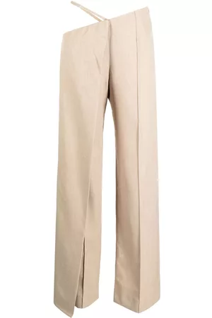 ALEKSANDRE AKHALKATSISHVILI Pantalones anchos asimétricos