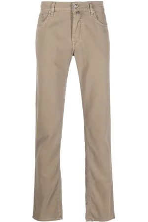 Jacob Cohen Pantalones rectos de talle medio