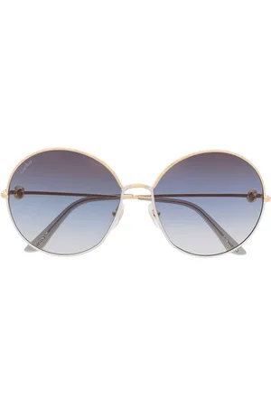 Cartier Gafas de sol con montura redonda