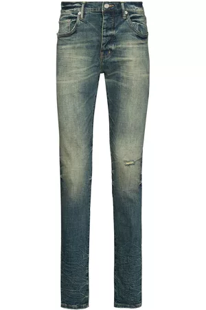 Purple Brand Vaqueros rectos de talle bajo