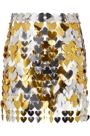 Paco rabanne Falda corta de cota de malla