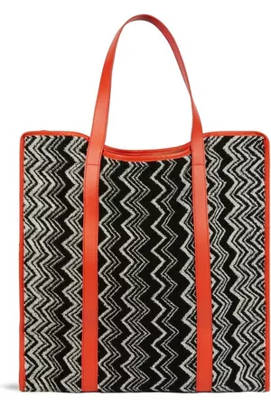 Missoni Bolso shopper Keith con motivo en zigzag