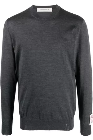 Golden Goose Camiseta de lana con efecto melange