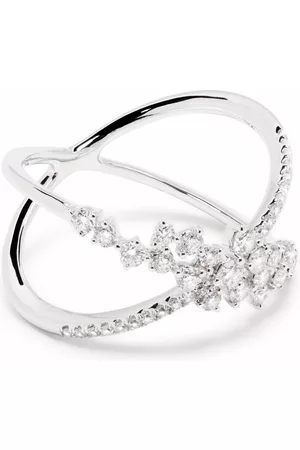 DJULA Anillo Fairy Tale en oro blanco de 18kt con diamantes