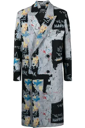 MISBHV Abrigo con estampado gráfico
