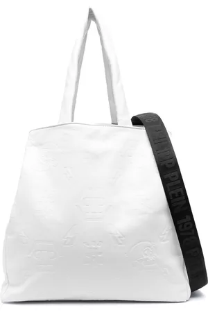 Philipp Plein Bolso shopper con monograma en relieve