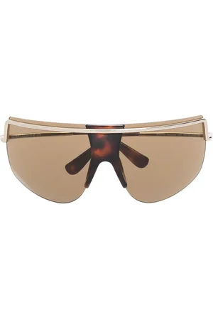Max Mara Gafas de sol oversize sin montura