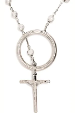 Dolce & Gabbana Collar de cadena con rosario