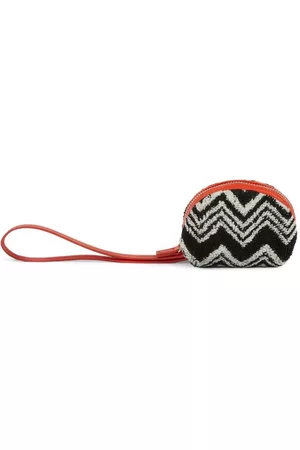 Missoni Monedero con motivo en zigzag