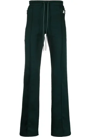 Courrèges Pantalones de chándal con parche del logo
