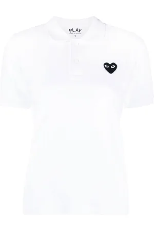 Comme des Garçons Polo con aplique