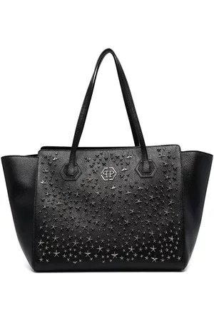 Philipp Plein Bolso shopper con apliques de estrella